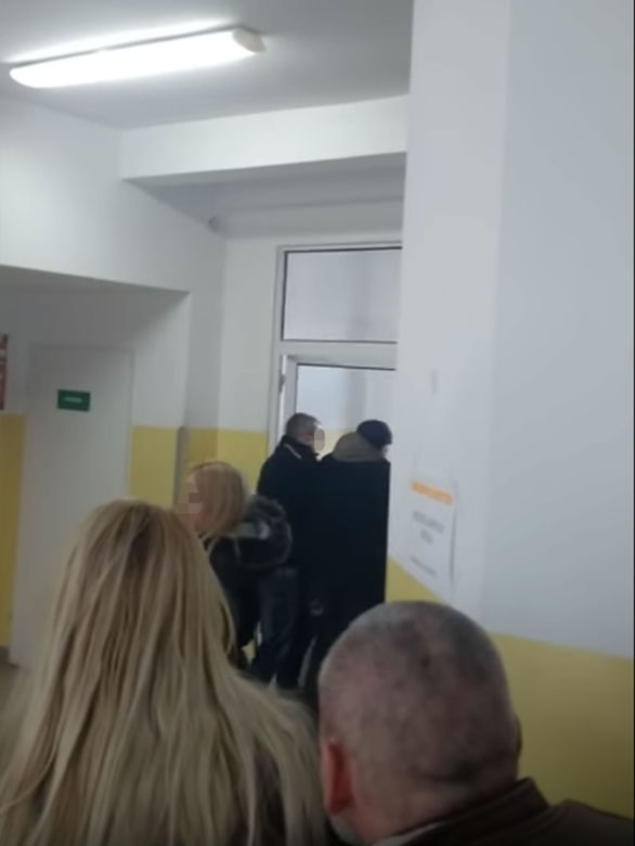 Szarpanina w szpitalu