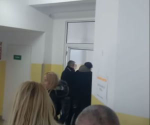 Szarpanina w szpitalu