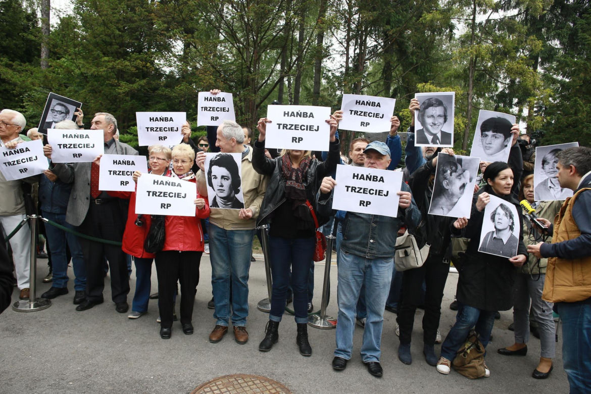 Pogrzeb gen. Wojciecha Jaruzelskiego w Warszawie. Były protesty