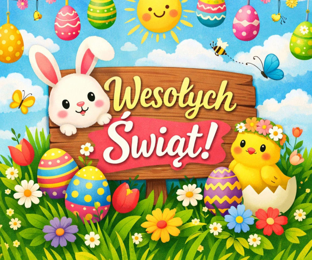 Życzenia wielkanocne 2026. Śliczne kartki wielkanocne z życzeniami dla rodziny i znajomych