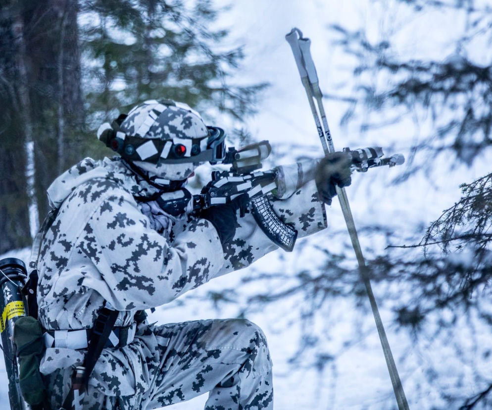 Finlandia - żołnierze podczas ćwiczeń