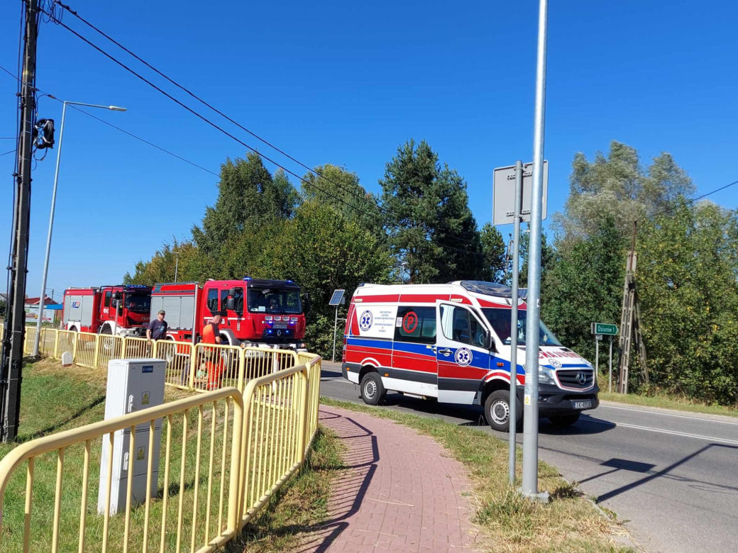 Wypadek w Kuczowie