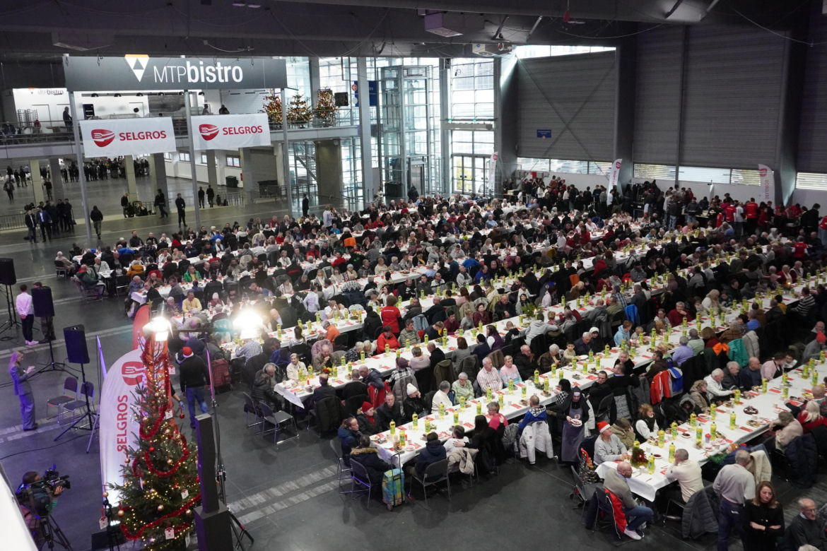 Wigilia Caritas Poznań 2024 