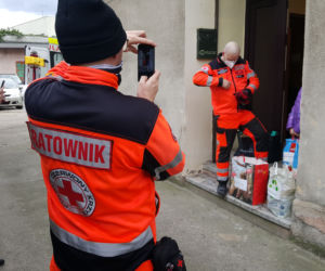  Zbiórka dla Ukraińców w bydgoskim PCK
