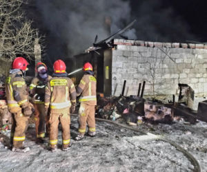 Pożar w pow bialskim