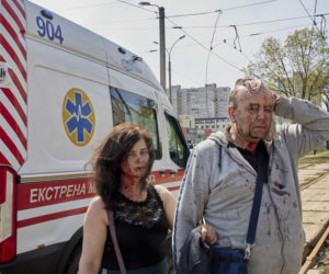 Wojna na Ukrainie. Ostrzały w Charkowie