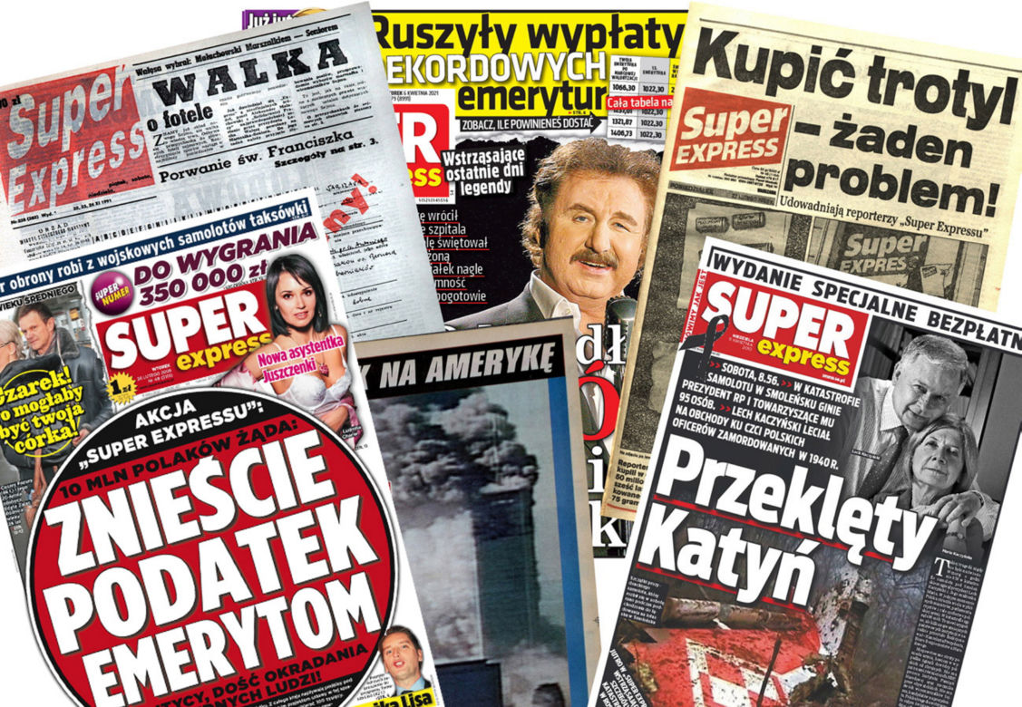 30 lat "Super Expressu" na pamiętnych okładkach!