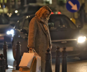 Anna Kalczyńska na zakupach