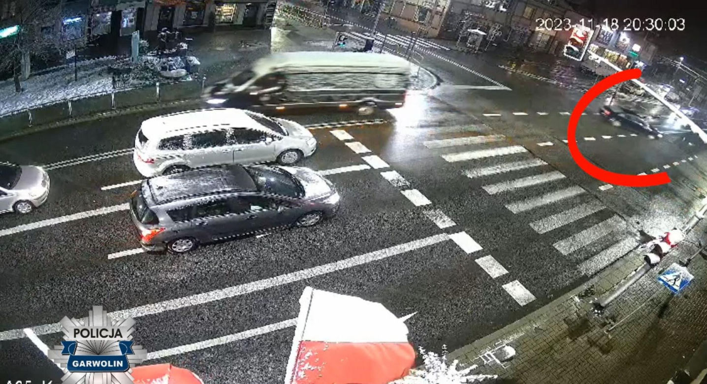 Zmiótł pieszego na pasach w Garwolinie. Obaj mieli zielone! 