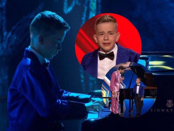 Afera po półfinale Mam talent!. 10-letni Miłosz zalał się łzami. Czy to odpowiednie miejsce dla dzieci?!