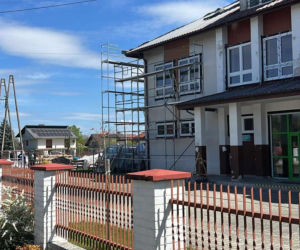 Ewakuacja szkoły w Luszowicach. Budynek musiało opuścić 265 osób