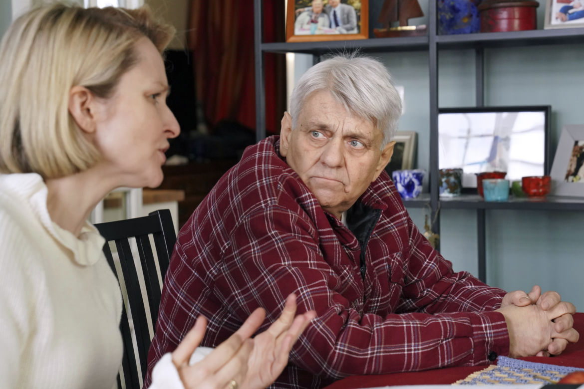 Barwy szczęścia, odc. 2637: Bożena (Marieta Żukowska), Tomasz (Kazimierz Mazur)
