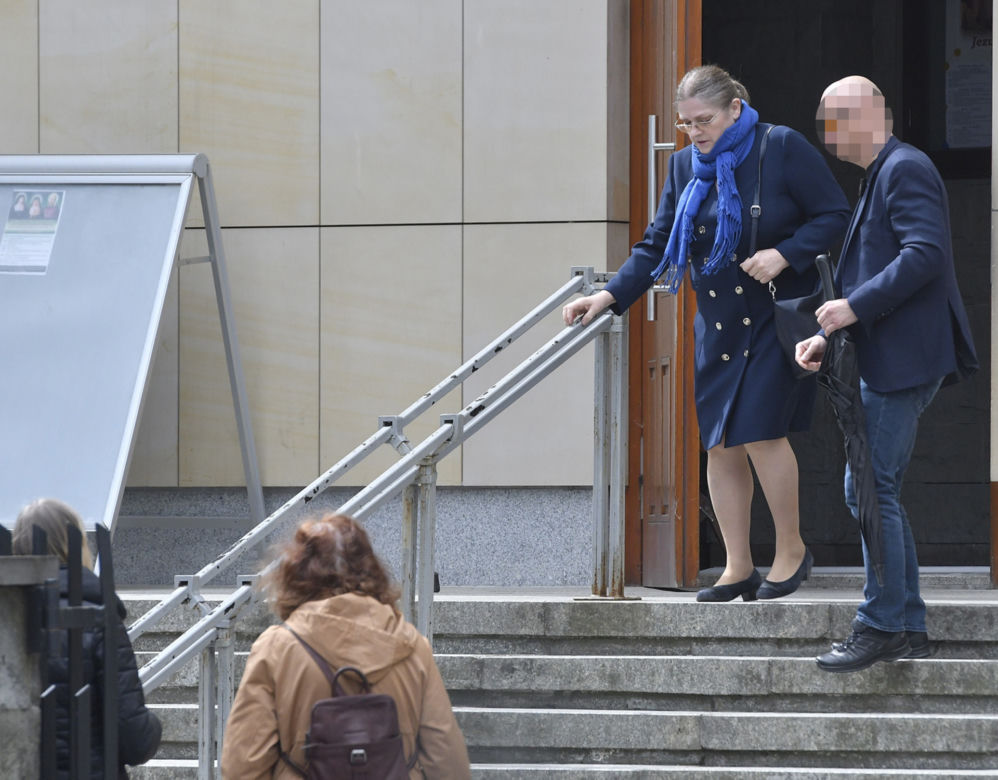 Pawłowicz modli się z ochroniarzem