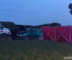Tragiczny wypadek pod Sępólnem Krajeńskim! Nie żyje mężczyzna [ZDJĘCIA] 