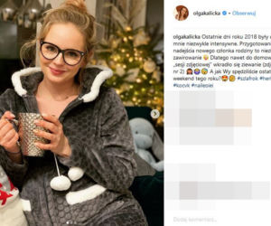 Olga Kalicka boi się o swoje dziecko