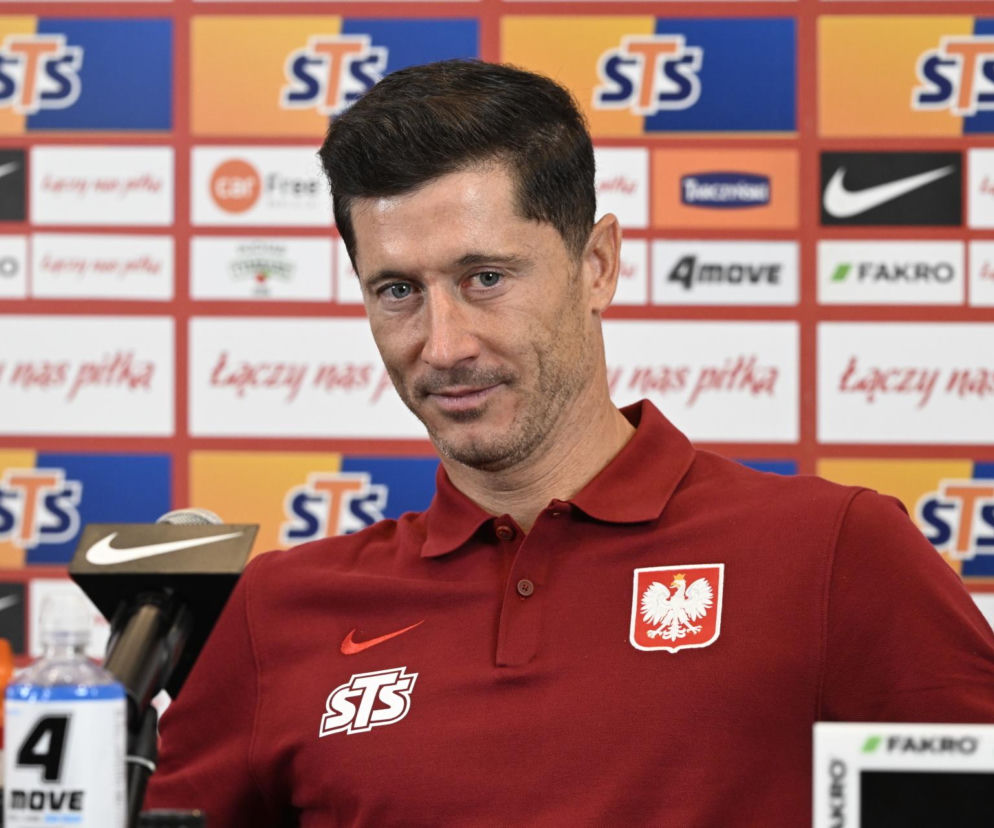Robert Lewandowski na konferencji reprezentacji Polski. O reakcji na stan zdrowia dzieci przeczytasz na SE.