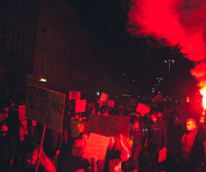 Protest kobiet we Wrocławiu
