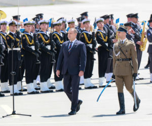 Prezydent Karol Nawrocki w Łasku