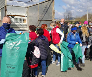 Sprzatanie brzegów Kamienicy
