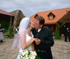 ŚLUB MICHAŁA KAMIŃSKIEGO Z ALEKSANDRĄ PACULSKĄ.
