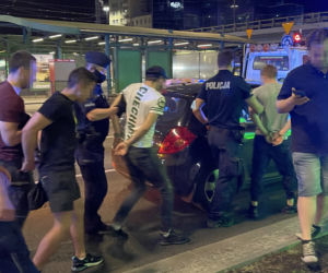 Nocny pościg w centrum Warszawy. Policja użyła gazu 