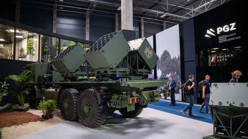Modułowy System Minowania Narzutowego na podwoziu Tatra. Polski i czeski przemysł zbrojeniowy prezentują wspólny produkt eksportowy