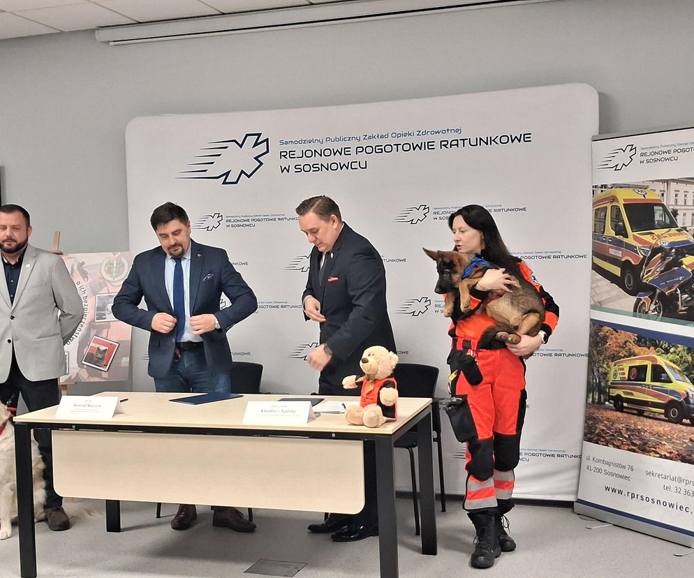 Umowa pomiędzy Rejonowym Pogotowiem Ratunkowym w Sosnowcu a Inspektoratem Weterynarii