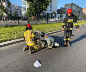 Koszmarny wypadek na Grochowskiej. BMW zabiło skuterzystę 