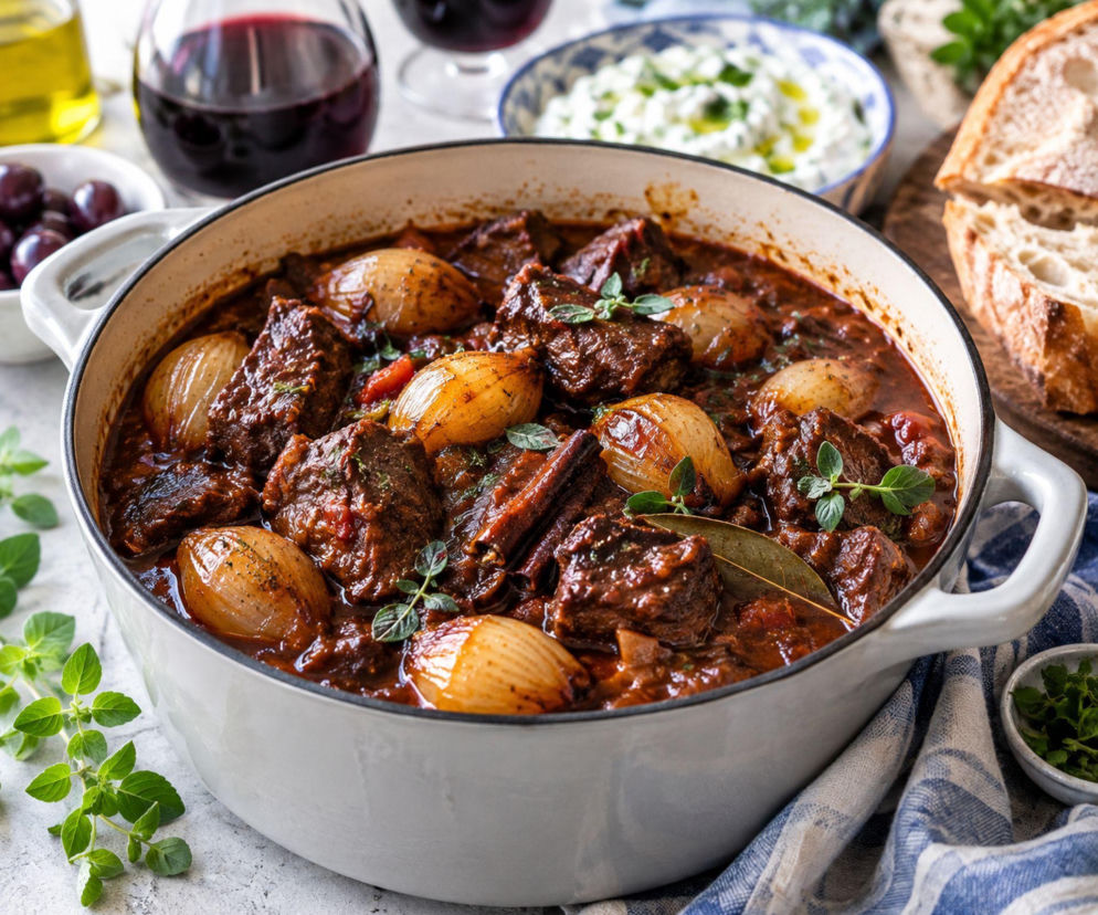 Cynamon i goździki w gulaszu wołowym? Greckie stifado pokazuje, dlaczego to świetny pomysł