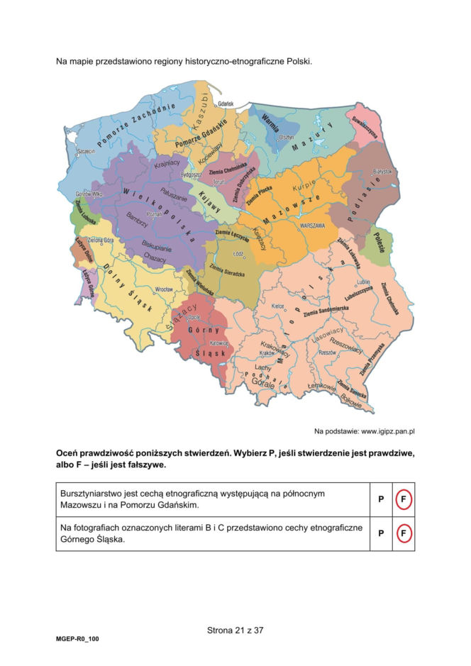 Matura próbna 2026: geografia rozszerzona - wszystkie odpowiedzi do arkusza CKE 15.01.2026