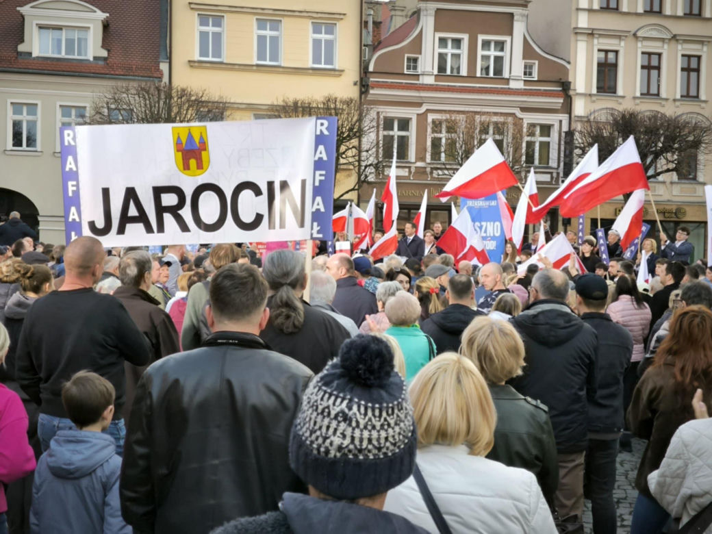 Trzaskowski w Lesznie 