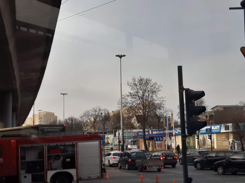 wypadek na Włókniarzy
