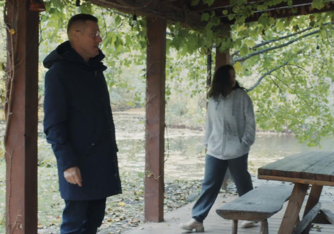 M jak miłość, odcinek 1918. Kinga (Katarzyna Cichopek), Piotrek (Marcin Mroczek)