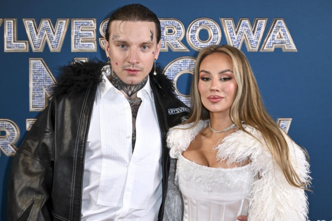 Smolasty i jego była dziewczyna razem na scenie. Fani nie gryźli się w język po ich występie