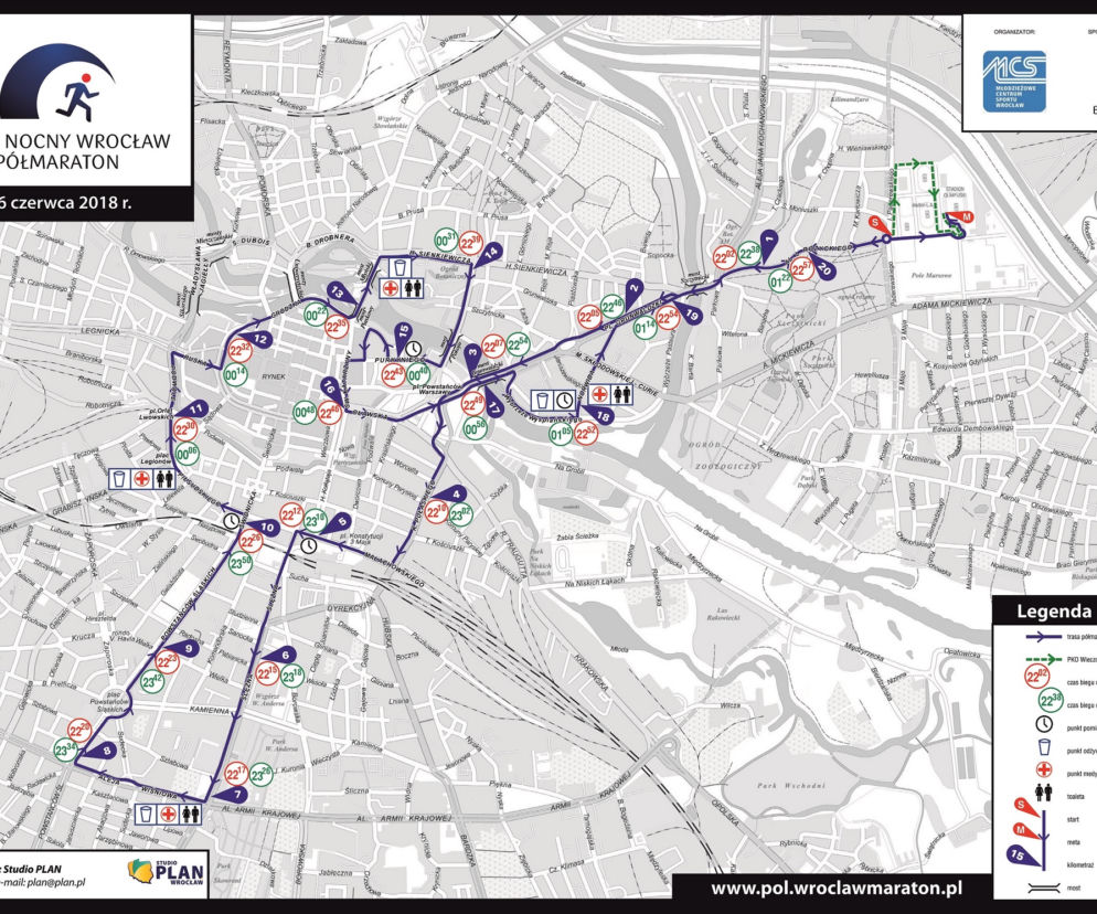 6. PKO Nocny Wrocław Półmaraton