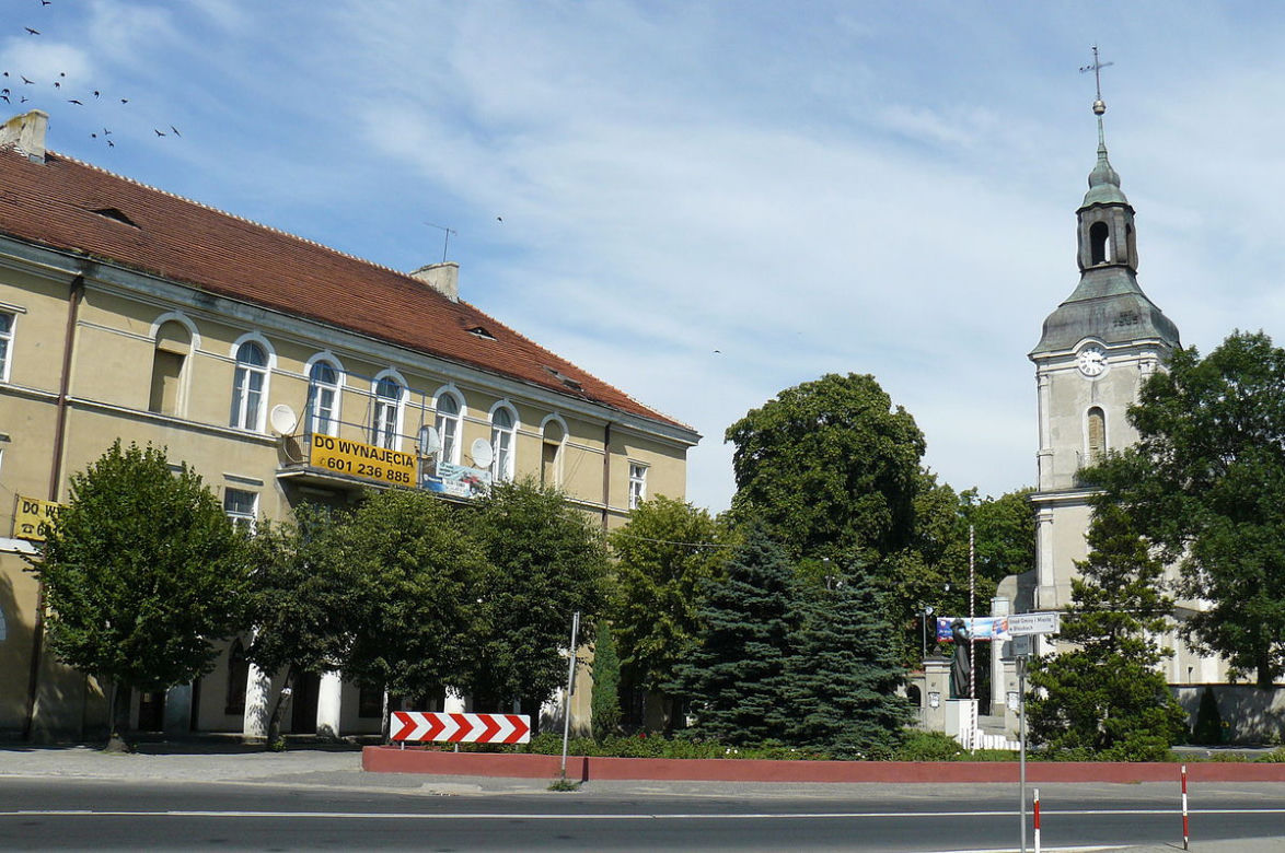 Błaszki - powiat sieradzki, łódzkie: 1,6 km2