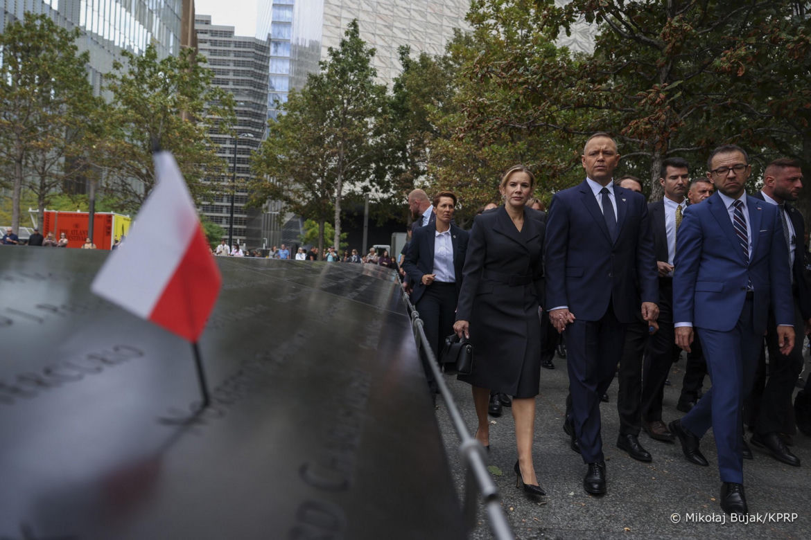 Marta Nawrocka zadała szyku w USA