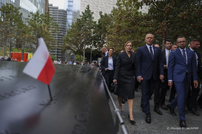 Marta Nawrocka zadała szyku w USA