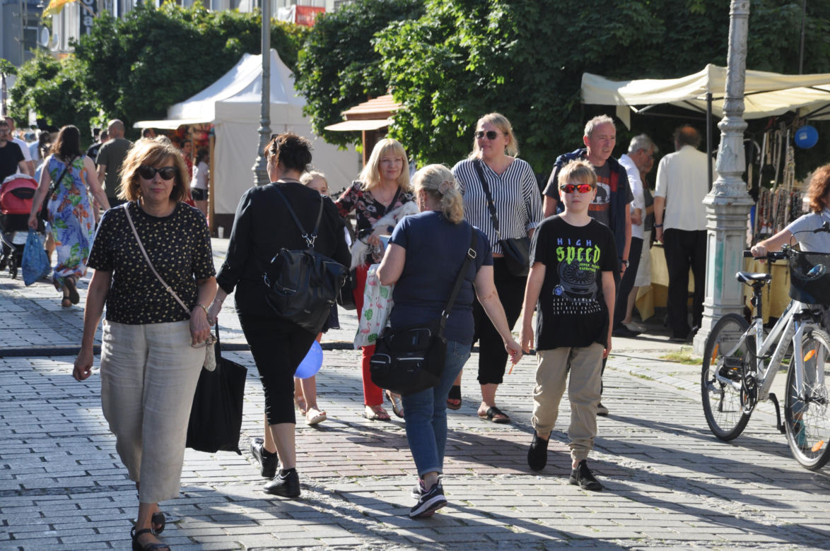 Święto Kielc 2024. Tłumy na deptaku i w Parku Miejskim. 22 czerwca 2024