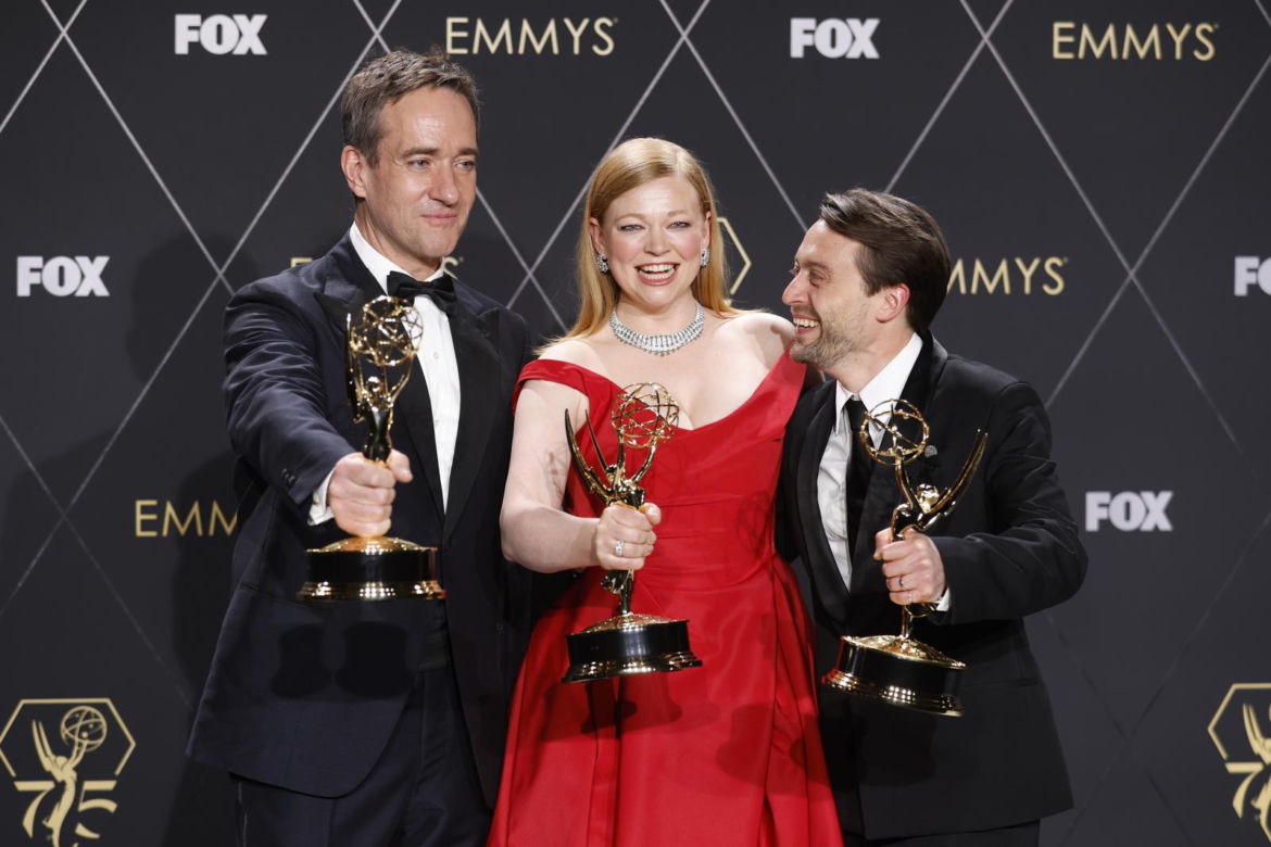 Rozdano nagrody Emmy 2023. Sukces... Sukcesji oraz The Bear. Gorący pocałunek na scenie