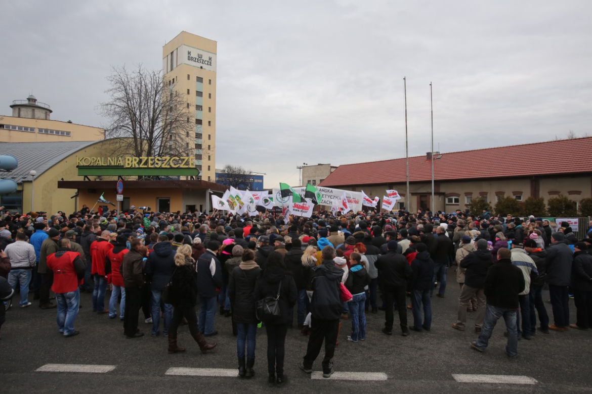 górnicy idą na wojnę z Kopacz