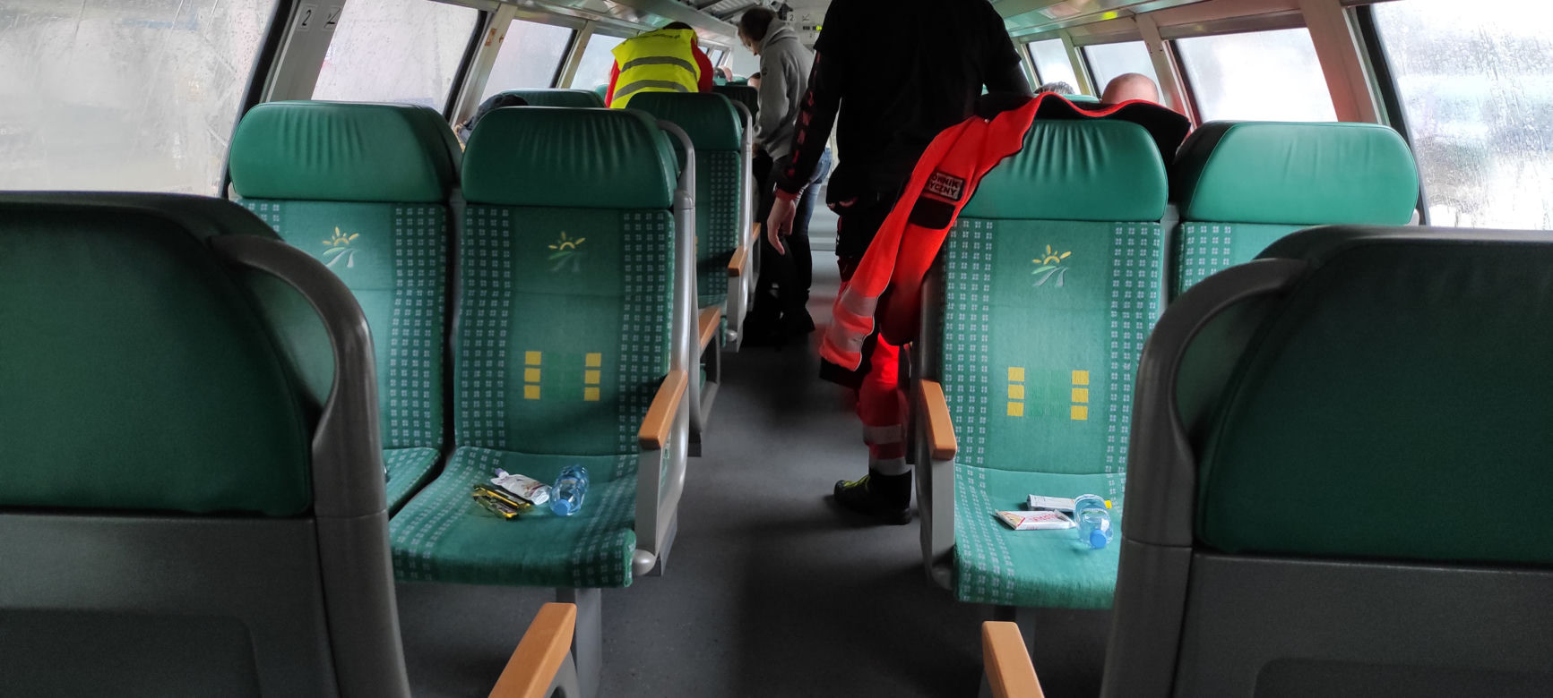 Pociąg Kolei Mazowieckich z pomocą humanitarną dla Ukrainy