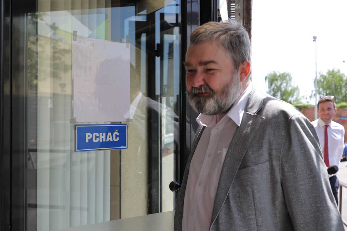 Narada w siedzibie PiS