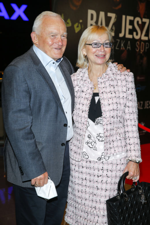 Leszek Miller z żoną Aleksandrą