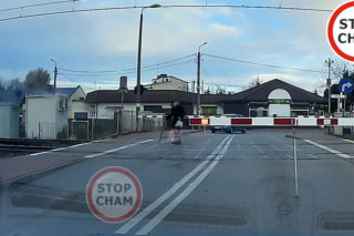 Krok dzielił emeryta od strasznej śmierci