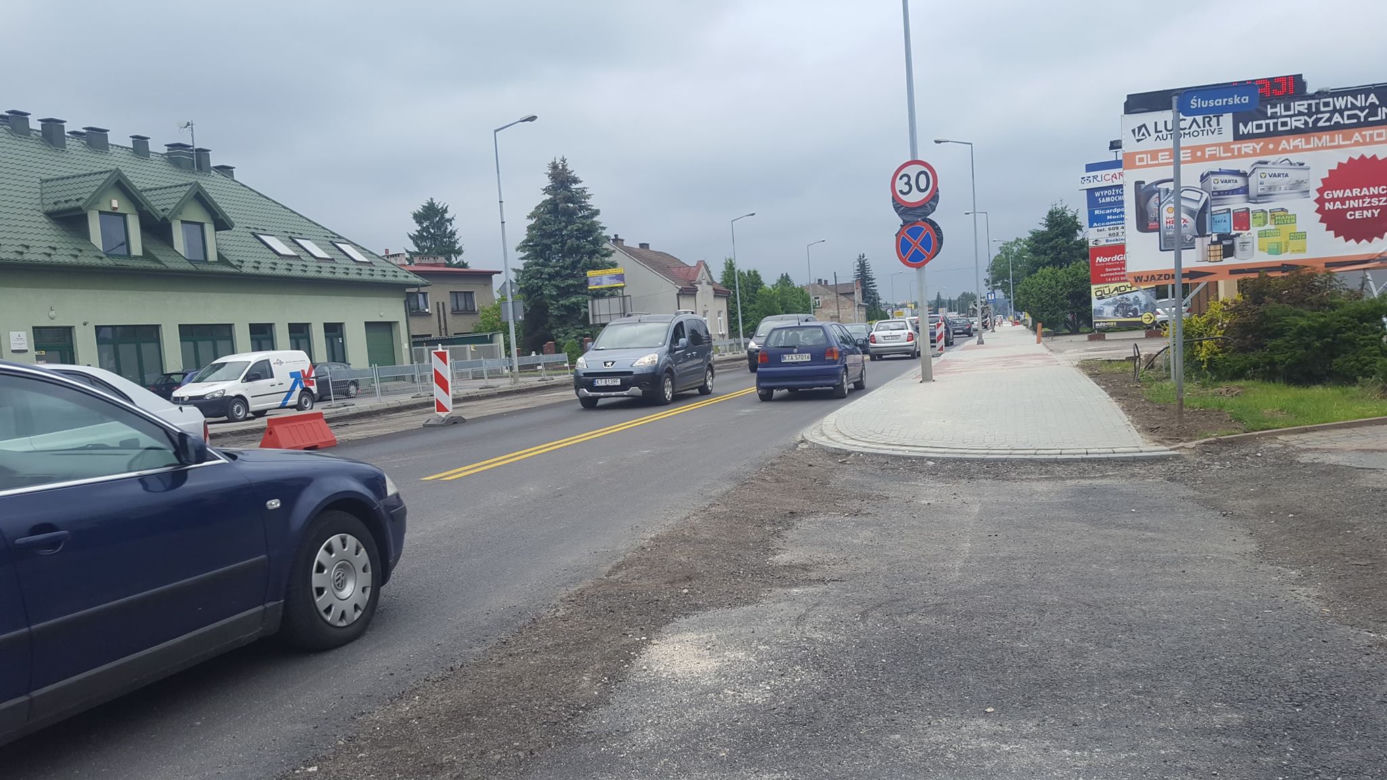 Trwa remont ulicy Krakowskiej w Tarnowie