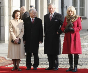 Camilla Parker Bowles, Maria Kaczyńska, Lech Kaczyński, Książę Karol