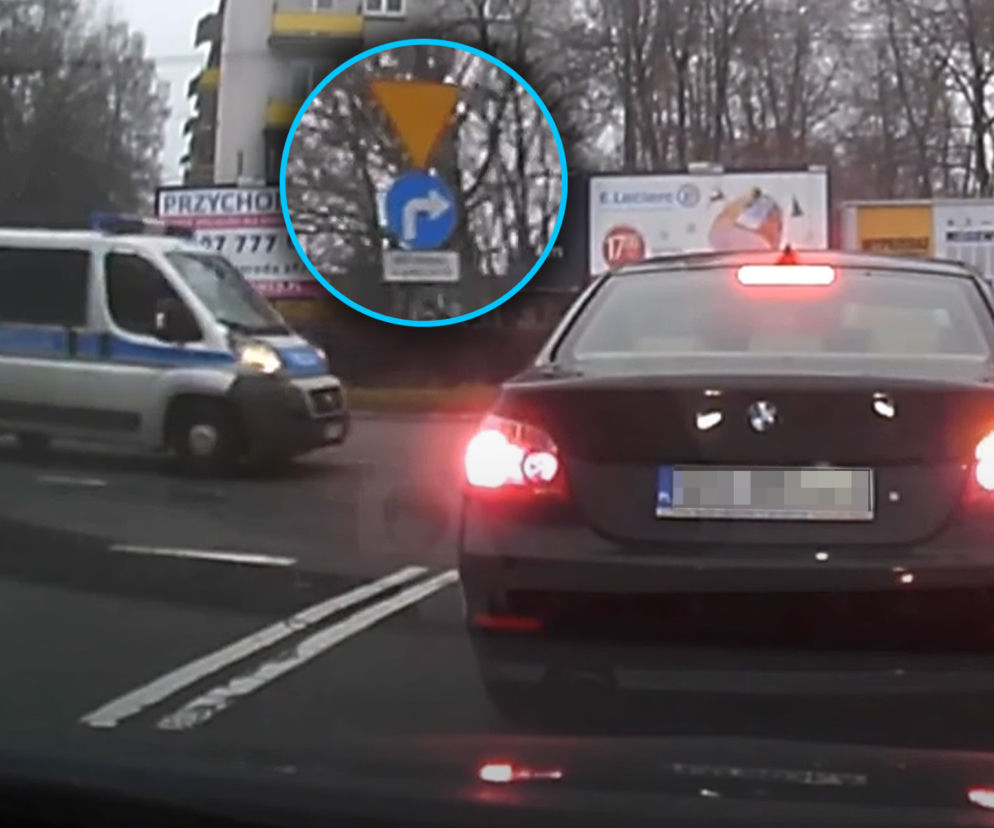 Na widok policji przypomniał sobie o zakazie