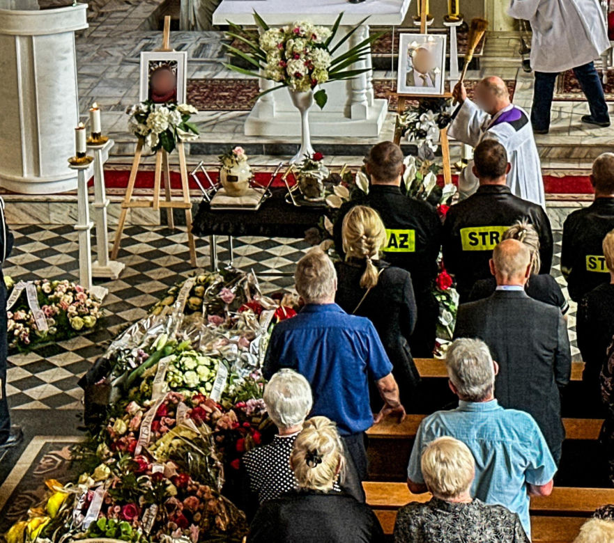 Ostatnia droga Ireny i Tadeusza. Cała wieś płakała na pogrzebie