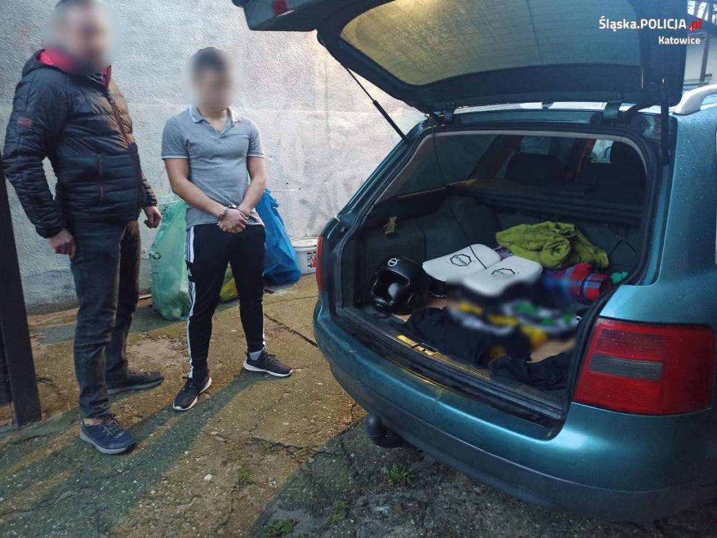 Kibice GKS Katowice zatrzymani przez śląską policję